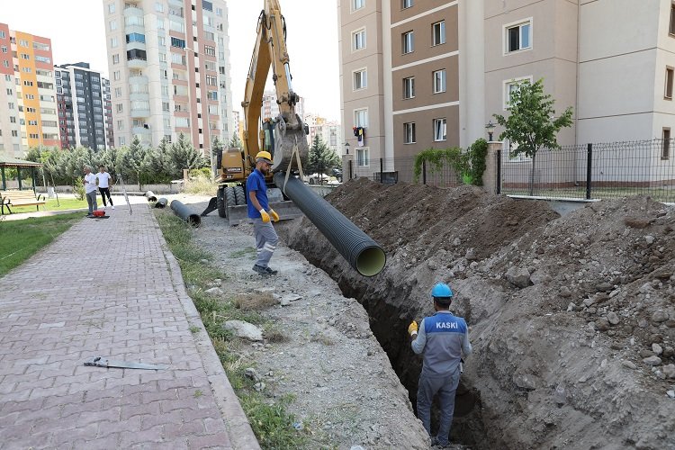 KASKİ Yakut'ta altyapıyı revize etti -