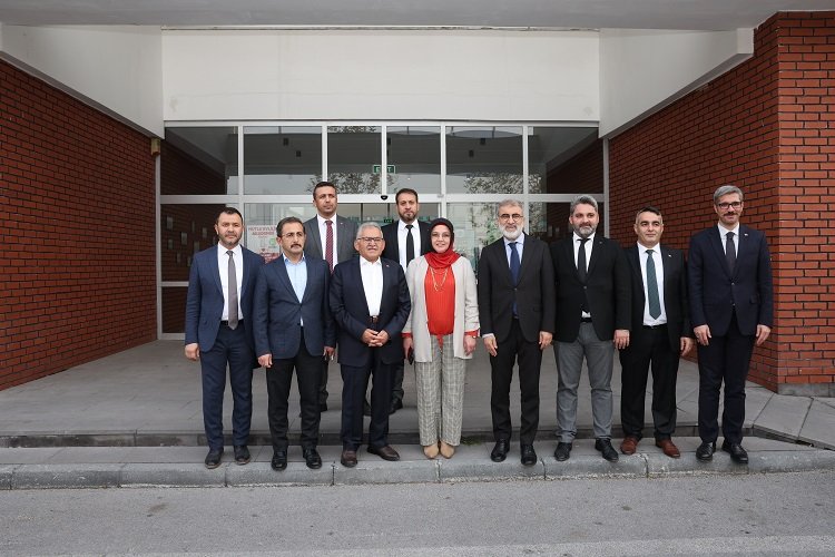 KAYMEK Akademi'ye Kayseri protokolünden gezi -
