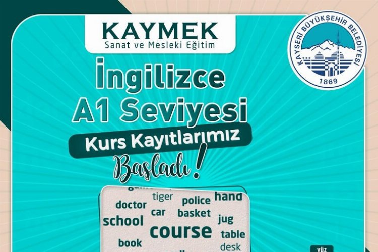 KAYMEK İngilizce kursları başlattı -