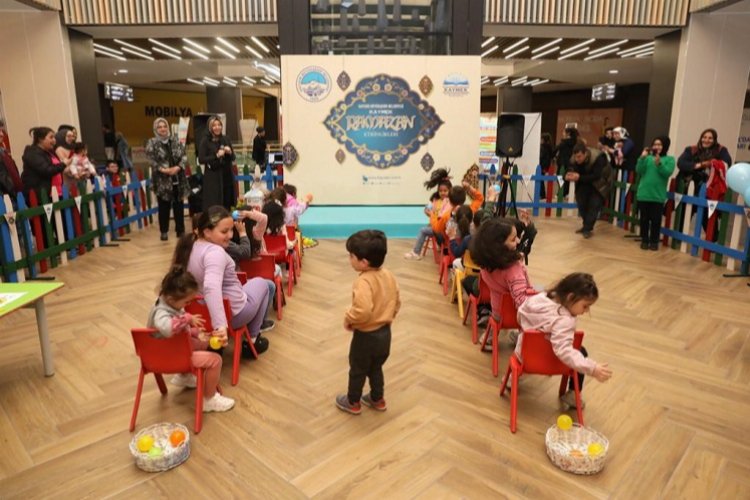KAYMEK Ramazan etkinliklerine miniklerden ilgi -