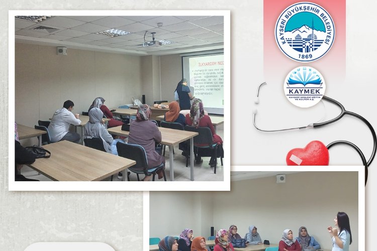 KAYMEK'ten ilk yardım semineri -