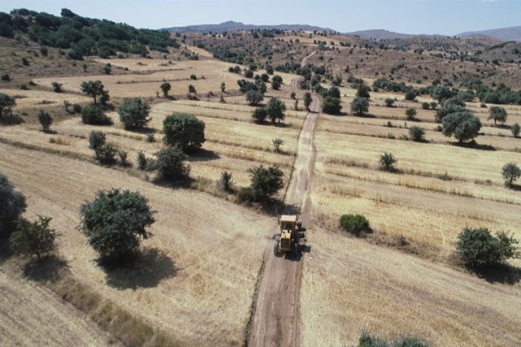 Kayseri Başakpınar'a 10 kilometrelik yeni tarım yolu -
