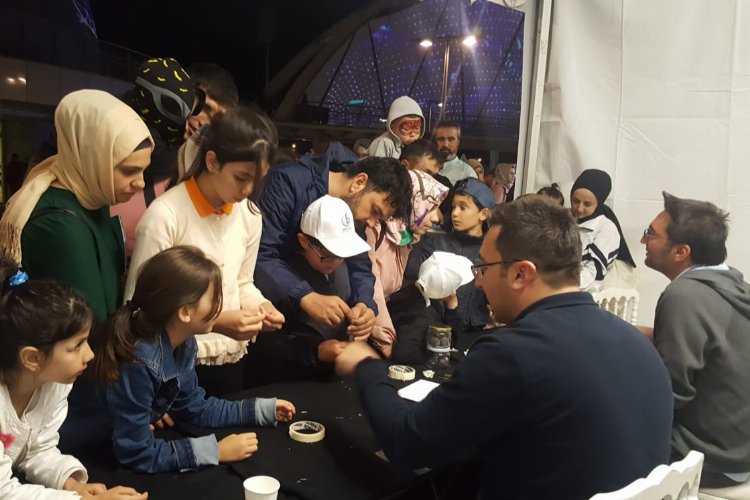 Kayseri Bilim Merkezi Bilimfest'e damga vurdu -