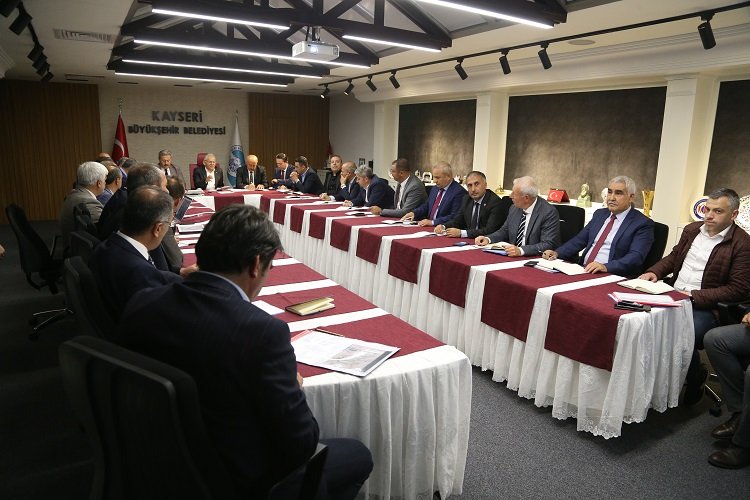 Kayseri Büyükşehir'de Kayserigaz buluşması -