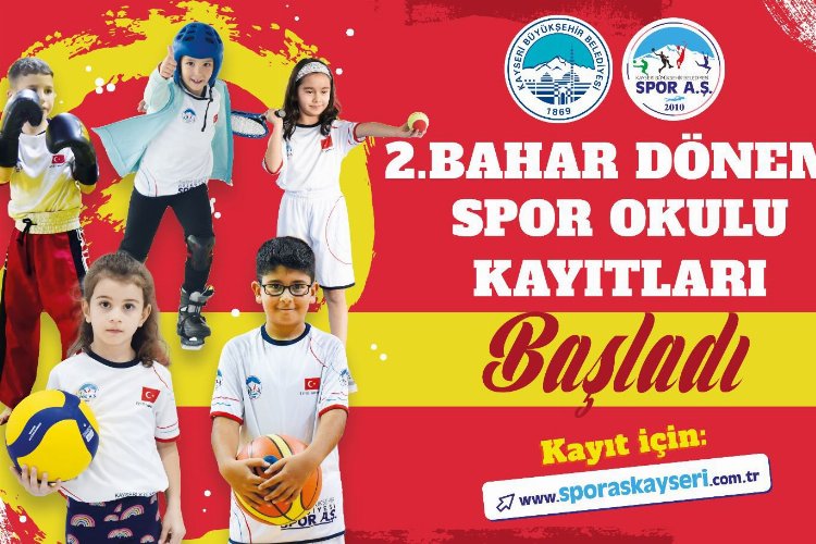 Kayseri Büyükşehir'de spor okulları başlıyor -