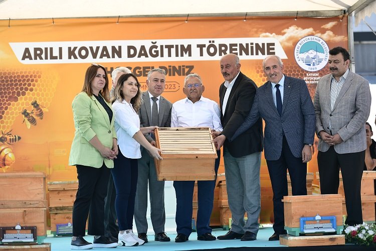 Kayseri Büyükşehir'den arıcılığa tam destek -