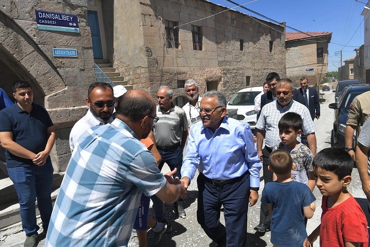 Kayseri Büyükşehir'den doğal gaz çalışmalarına inceleme -