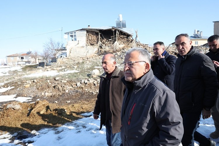 Kayseri Büyükşehir'den hasar tespit çalışması -