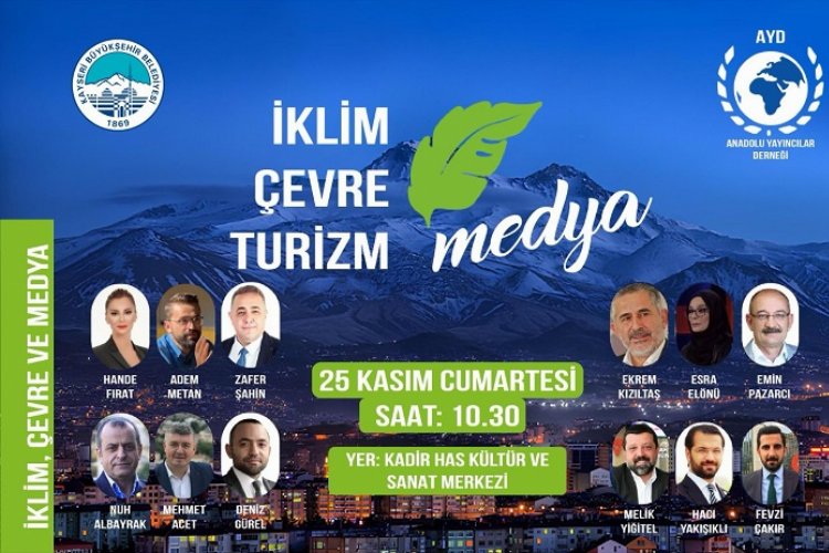 Kayseri Büyükşehir'den İklim, Çevre ve Turizm Konferansı -