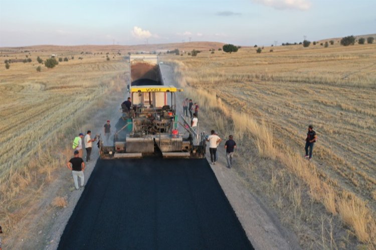 Kayseri Büyükşehir'den Kocasinan'da asfalt çalışması -