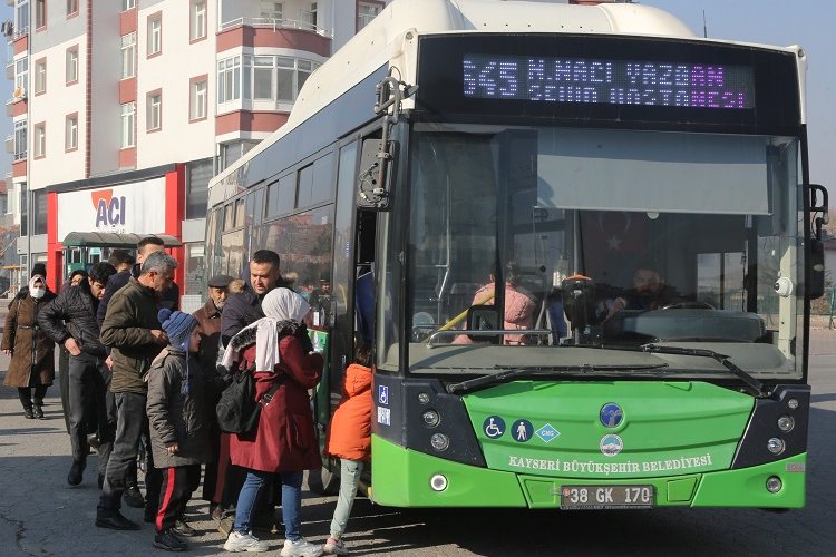 Kayseri Büyükşehir'den ulaşıma yoğun mesai -