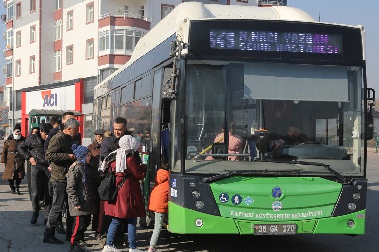 Kayseri Büyükşehir'den vatandaşlara ulaşım kolaylığı -