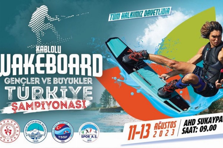 Kayseri Büyükşehir'den Wakeboard şampiyonası -