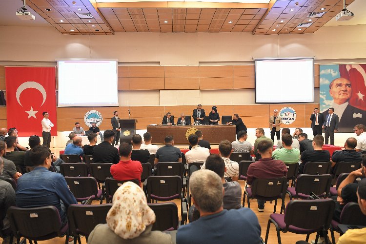 Kayseri Büyükşehir'e kurayla personel alındı -