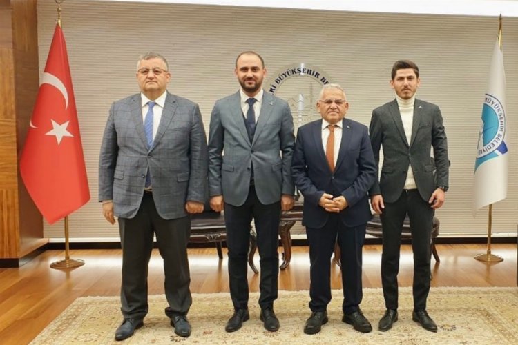 Kayseri Büyükşehir'e STK ziyaretleri -