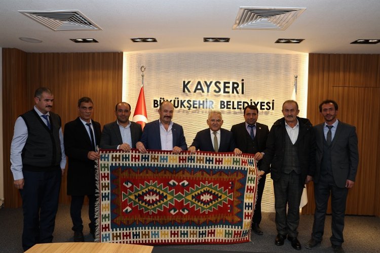 Kayseri Büyükşehir'in kabul günü -