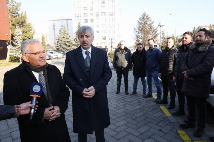 Kayseri Büyükşehir 'kahraman'ları uğurladı -