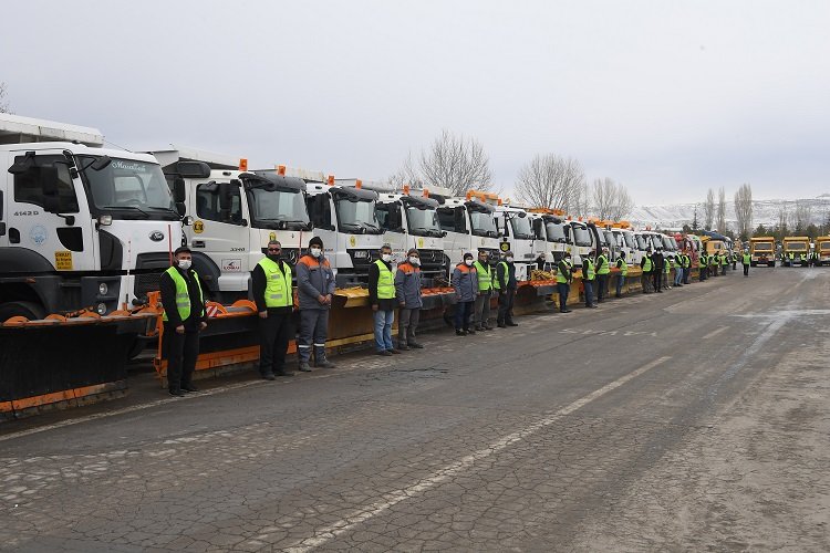 Kayseri Büyükşehir kışa hazır -