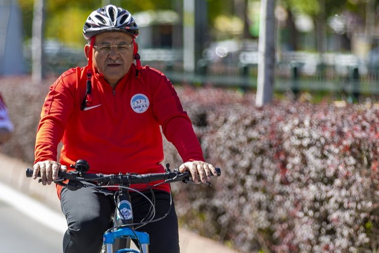 Kayseri Büyükşehir iklim değişikliği için pedallayacak -