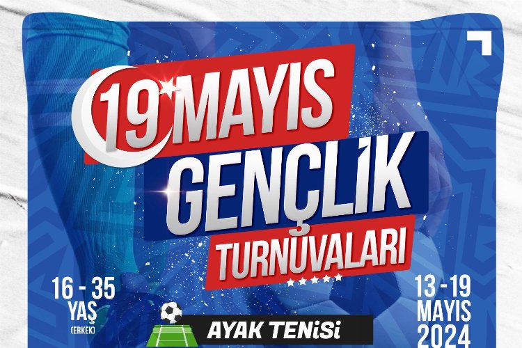 Kayseri'de 19 Mayıs tenis turnuvaları için kayıtlar başladı -