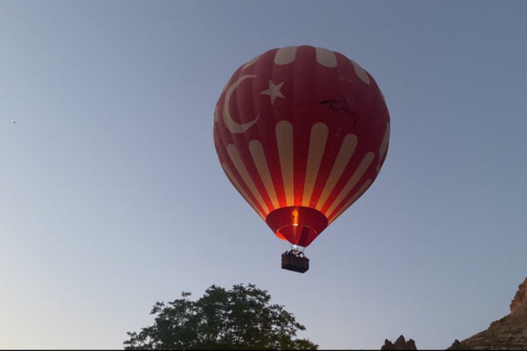Kayseri'de balonlar havalandı -