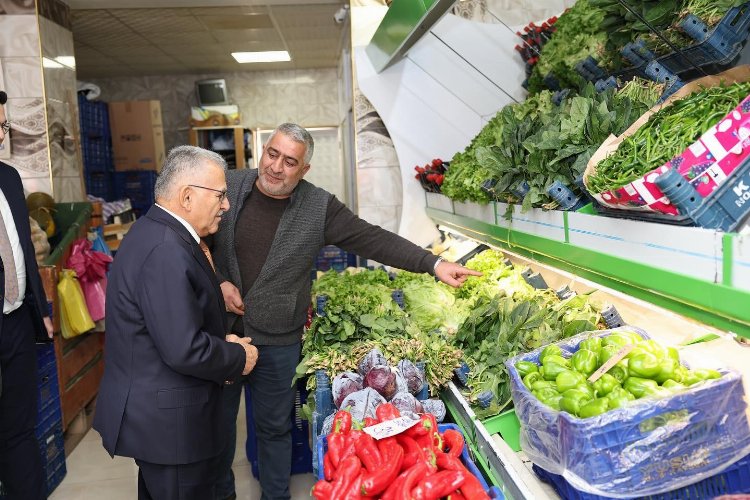 Kayseri'de kadın kooperatiflerine Büyükkılıç'tan ziyaret -