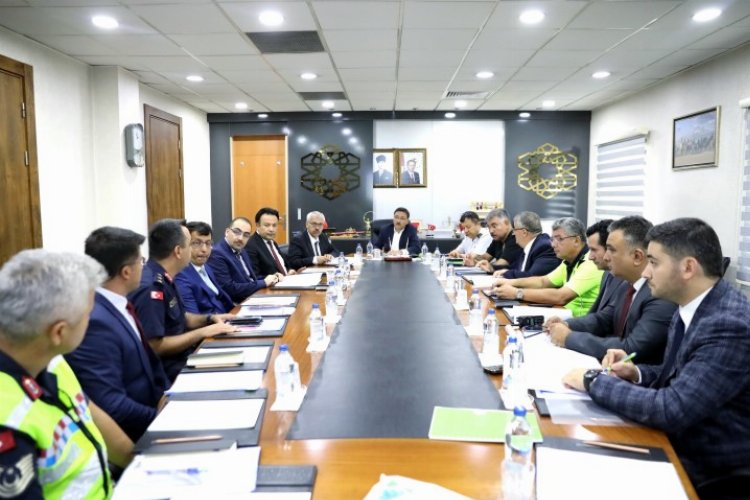 Kayseri'de okul güvenliği toplantısı yapıldı -