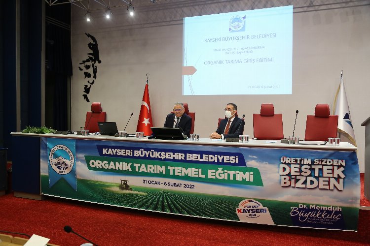 Kayseri'de Organik Tarım Temel Eğitim Programı açıldı -