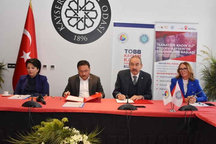Kayseri'de sanayi kadın eliyle güçlenecek -