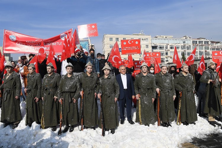 Kayseri'de Sarıkamış'a özel anma -