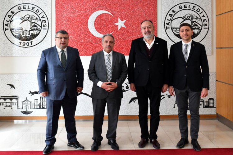 Kayseri'de Talas Belediyesi'ne OSB yöneticilerinden iade-i ziyaret -