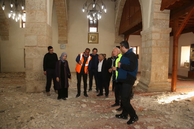 Kayseri'de tarihi camiye büyük restorasyon -
