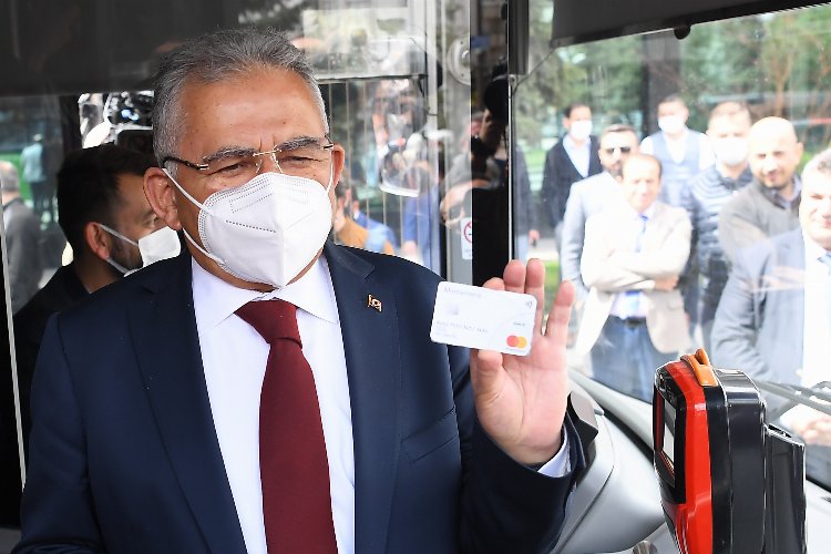 Kayseri'de temassız karta 1 biniş ücretsiz! -