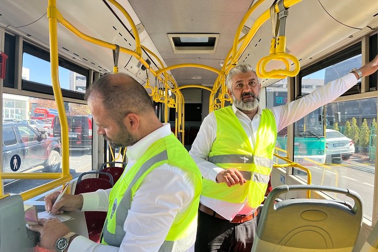 Kayseri'de ulaşıma sıkı denetim -