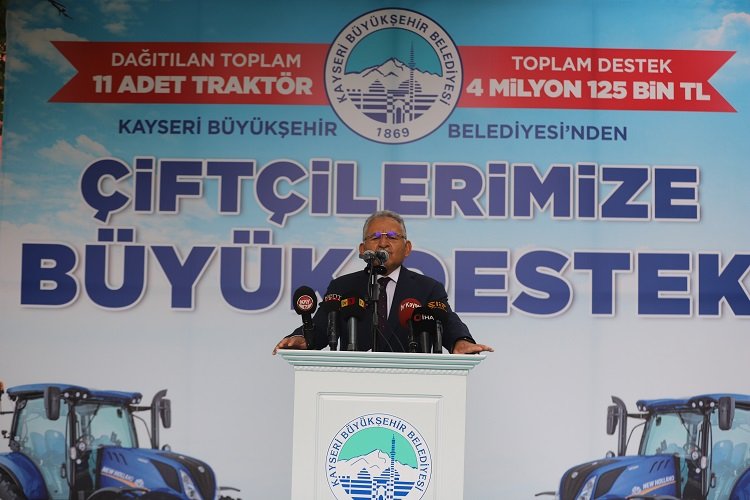 Kayseri'de üretime tam destek -