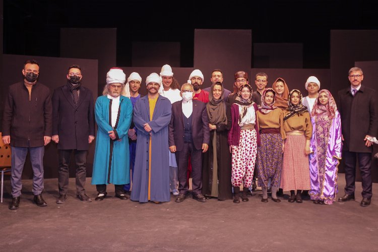 Kayseri'de 'Yunus Emre' oyunu ilgi gördü -