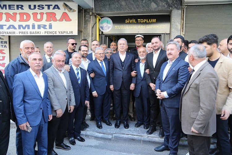 Kayseri dinamikleri STK'larla bayramlaştı -