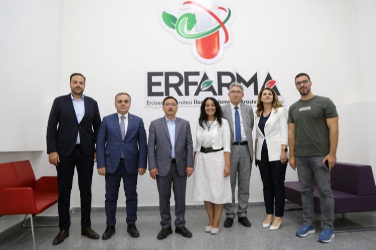 Kayseri dinamiklerinden ERFARMA'ya ziyaret -