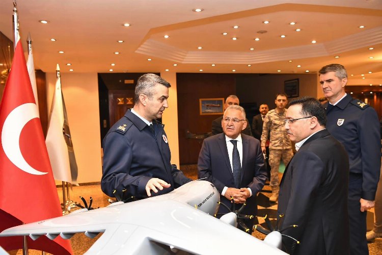 Kayseri dinamiklerinden Garnizon ziyareti -
