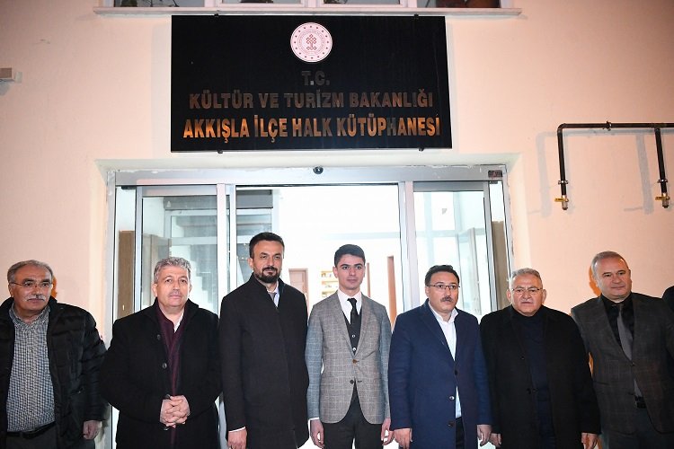 Kayseri dinamiklerinden kütüphane gezisi -