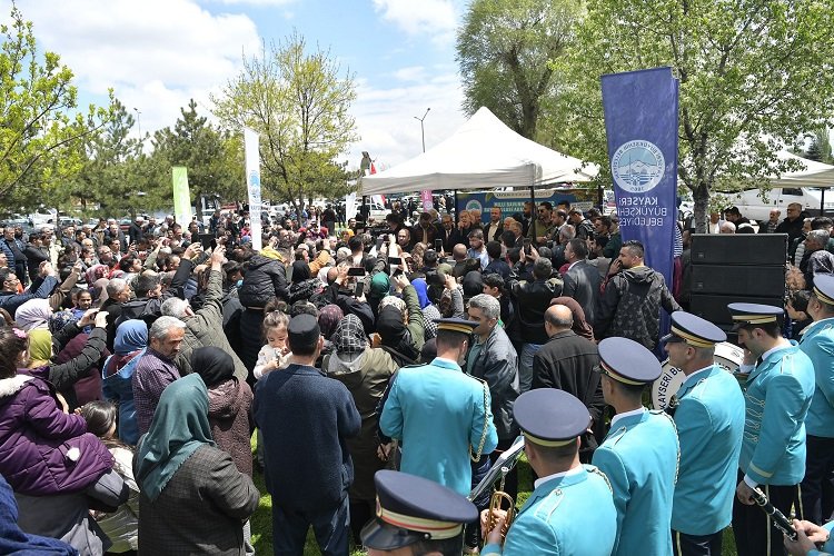 Kayseri dinamiklerinden piknik mesaisi -