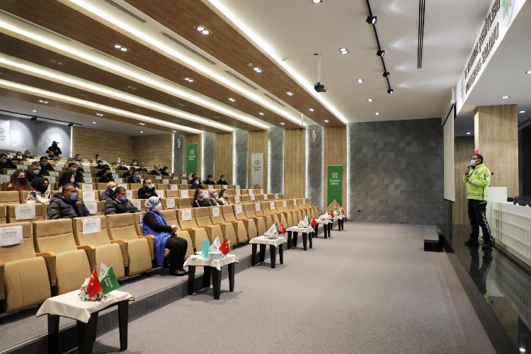 Kayseri Şeker personeline trafik eğitimi -