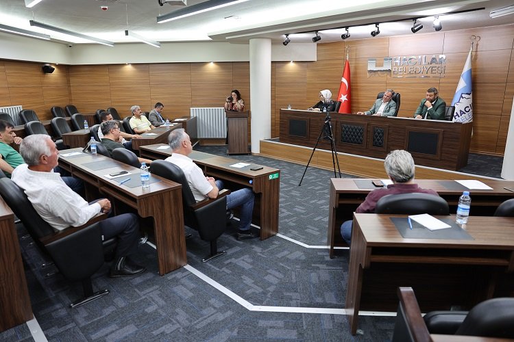 Kayseri Hacılar'da meclis toplandı -