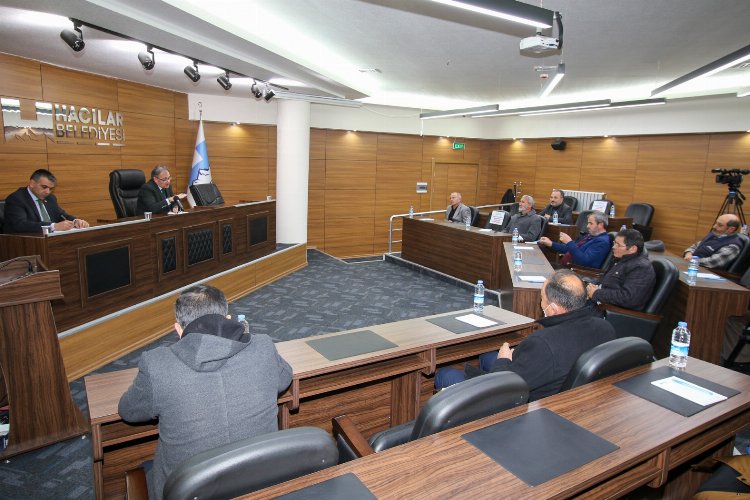Kayseri Hacılar'da muhtar buluşması -