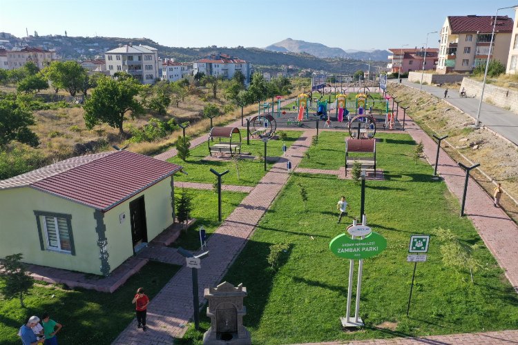 Kayseri Hacılar'da park ve yeşil alan miktarı artıyor -