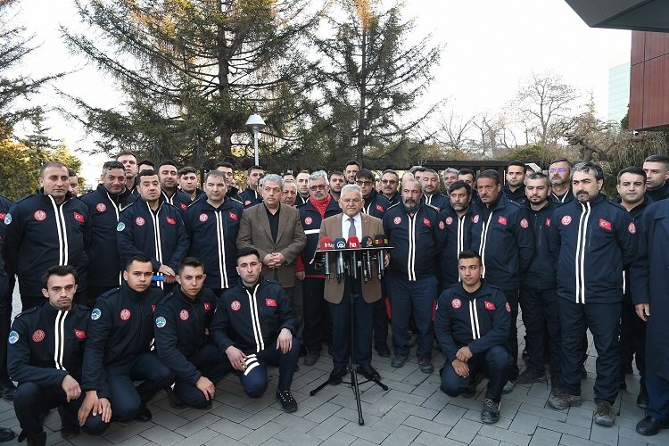 Kayseri itfaiyesinin 'üstün' başarısı -