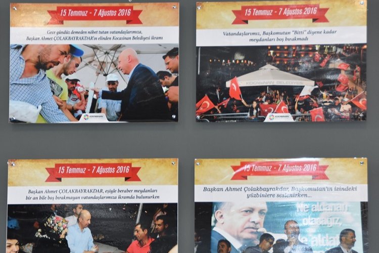 Kayseri Kocasinan 15 Temmuz'u yaşatıyor -