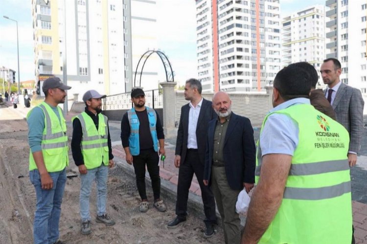 Kayseri Kocasinan'da asfalt mesaisi -