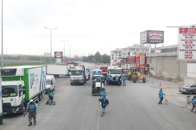 Kayseri Kocasinan'da bahar temizliği devam ediyor -