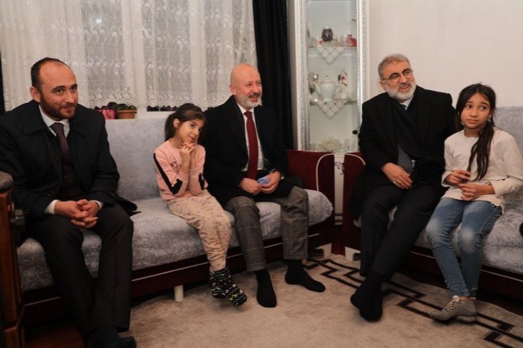 Kayseri Kocasinan'da Başkan Çolakbayrakdar'dan çat kapı ziyaret -